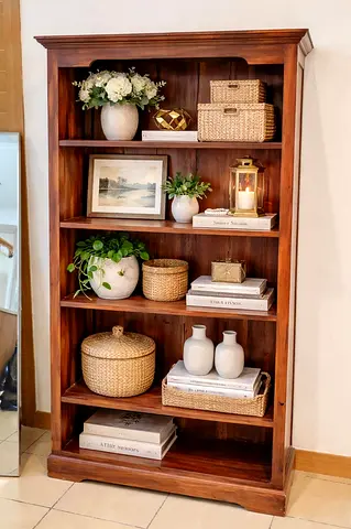 Marina Home Solid Wood Bookshelf
