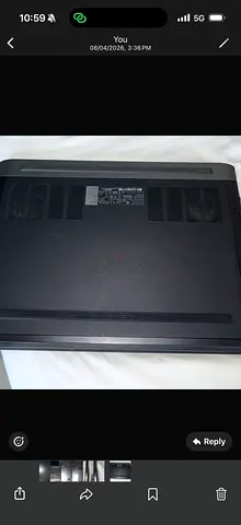 Used Laptop - Bottom Case View, Good Condition