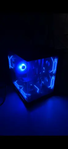 Custom RGB Gaming Desktop PC - Compact Glass Case