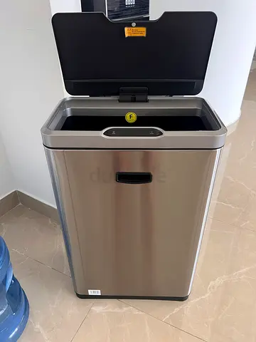 Stainless Steel Automatic Trash Bin