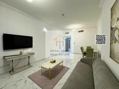 Fully Furnished 2-Bedroom Apartment for Monthly Rent in Oasis Tower, Ajman
