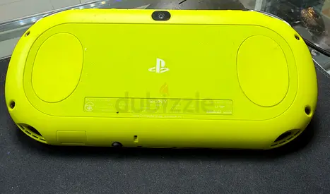 Yellow Sony PS Vita (well-used) - Selling as-is