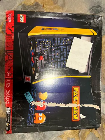 LEGO Icons Pac-Man Arcade (10323) — 2,651 pcs, boxed