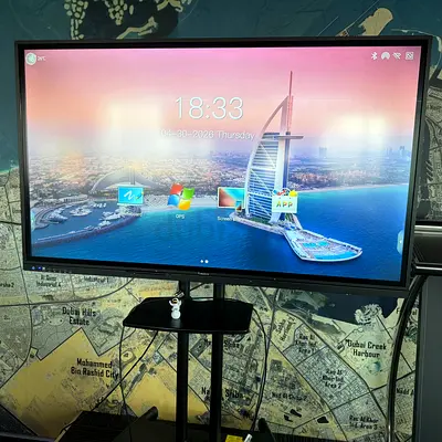Urgent sale / 65 inch LED Flat Panel TV / Large Monitor on Stand - Good Condition