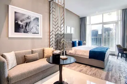 استوديو عصري في برج داماك بريف أ – موقع متميز