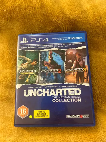 Uncharted: The Nathan Drake Collection (PS4) - Complete Trilogy Disc