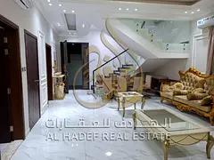 Furnished Villa for Rent in Ajman – Al Yasmeen Area A distinctive, fully furnished villa with high