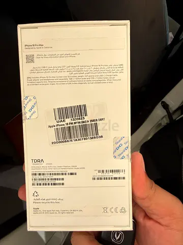 Iphone 16 pro max 256GB