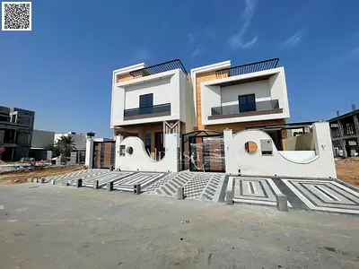 فيلا عصرية تقع على شارع رئيسي، بدون رسوم تسجيل.