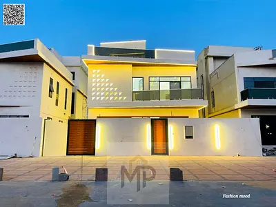 Villa for sale | ajman| al helio2 area | 5 master rooms, majlis, 2 halls, roof| freehold | 0 registration fees | negotiable price.