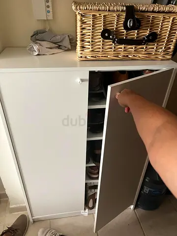 IKEA brand New White Shoe Cabinet with 5 Shelves