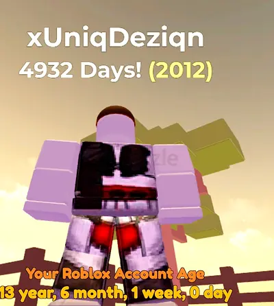 Roblox Account - xUniqDeziqn (Established 2012) - Older Account very old account 2012
