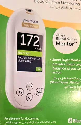 OneTouch Verio Reflect Blood Glucose Monitor - Excellent Condition