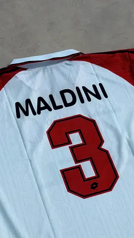 Maldini Retro AC Milan Football Jersey