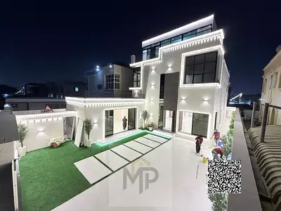 Al Rawda Villa - Freehold, including electricity, water and air conditioning, prime location and high-end finishing.