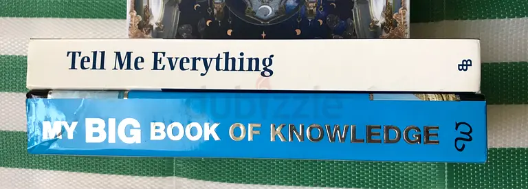 Books of Knowledge 2 books bundle for 200 aed.
