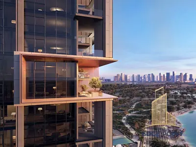 BURJ SKYLINE VIEW_NEXT TO NEW LINE METRO STATION
