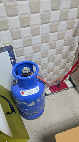 Used Blue LPG Gas Cylinder (Household) - Good Condition