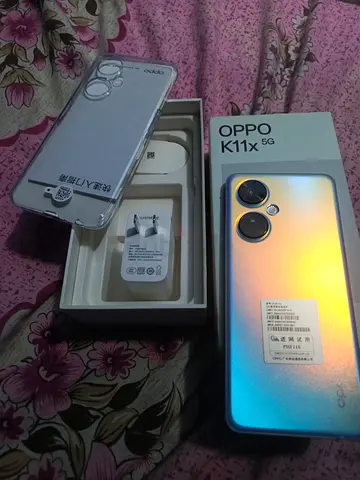 OPPO K11x 5G with box, charger and case - Good condition