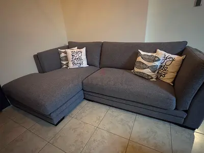 L-Shape Couch for Lounge or Studio Apartment