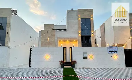 فيلا فاخره شامل  رسوم التسجيل_مياه وكهرباء ومكيفات تملك حر قابل للتفاوض