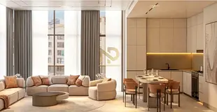 Fully Furnished 3 Bed +Maid | Flexible Payment Plan | Open View | Close to Metro