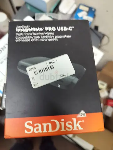 Brand New Sandisk Card Reader and Writer Imagemate Pro USB-C Black SDDR-A631-GNGNN
