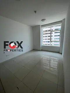 1BR for rent in Rashidiya Khalifa Street master 2 baths closed kitchen free AC