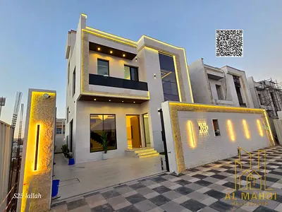 فيلا فاخرة للبيع في الزاهية عجمان | 5 غرف ماستر + روف | شامل رسوم التسجيل | شامل توصيل الماء والكهرباء | من المالك مباشرة | تملك حر