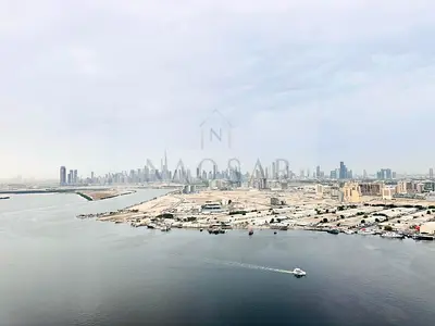 Full Creek & Skyline View | 2BR Hotel Apartment | Furnished | Address Harbour Point Tower 2