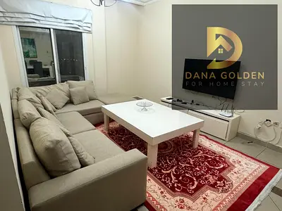 للايجار غرفه وصاله مع حمامين وبلكونتين مفروشه بالكامل مع نت في التعاون