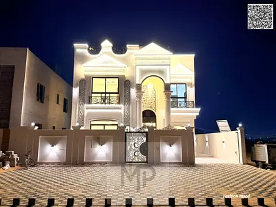 Villa classic design| ajman| al helio2 area | 5 master rooms, majlis, 2 halls| freehold | the price included registration fees, central A\C .