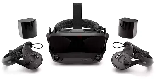 Valve Index VR headset with controllers and base stations - Good condition