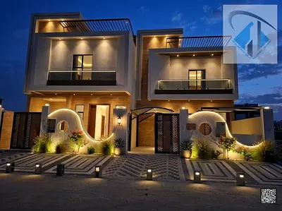 Villa for sale directly from the owner at a bargain price and without a down payment. A modern villa near the mosque, one of the most luxurious villas