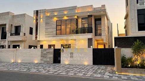 فيلا فاخره طابقين وروف  مع مسبح داخلي وخصوصي بسعر شامل رسوم وكهرباء ومياه ومكيفات انتهز الفرصه