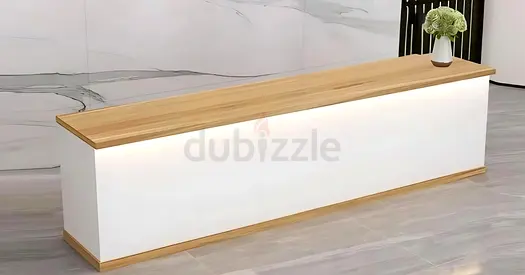 Modern Minimalist Reception Desk