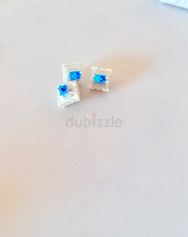 50x Blue Mechanical Keyboard Switches – New / Clean