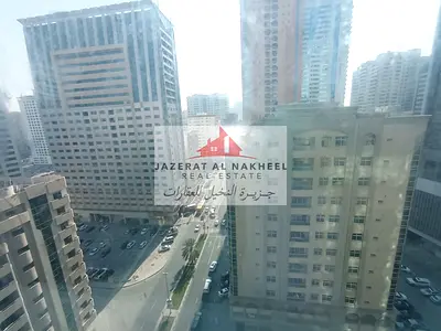 Two-bedroom apartment with a living room for rent on Al Taawun Street