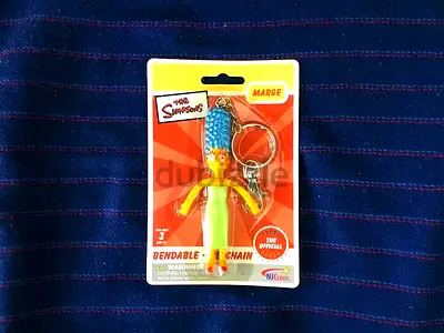 The Simpsons MARGE Bendable Keychain Figure