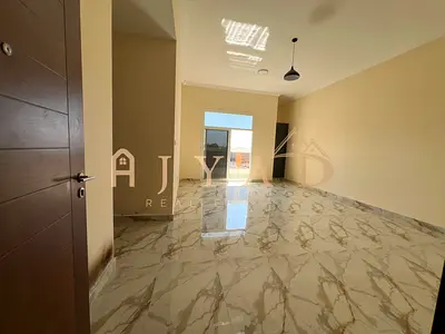 Free month! Brand new 2BR hall in Mowaihat 3, prime location near schools & services, built-in ward