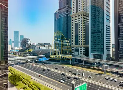 DEWA & Chiller Included | Open Plan Layout | Partial SZR View