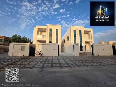 فيلا زاويه شارعين طابقين وروف بسعرشامل مكيفات والمصاعد في أرقي مناطق عجمان تملك حر لجميع الجنسيات