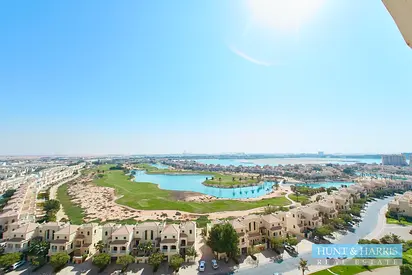 One Bedroom for Rent Al Hamra Village - Lagoon View - Big Balcony