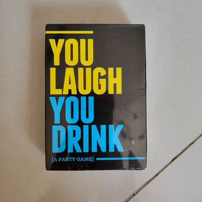 Adults -You Laugh You Drink - Party Card Game (New)