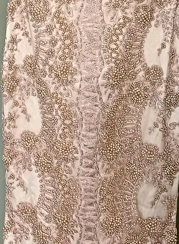 Heavy Beaded work Chmagne