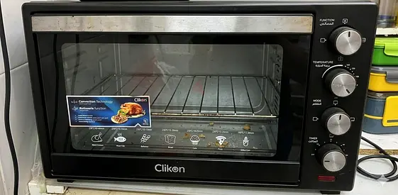 Urgent Sale - Clikon Electric Oven Toaster Grill (Countertop) - Good Working Condition