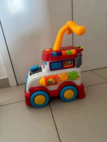 Multi-Activity Push Walker / Ride-On Toy with Handle - Good Working Condition