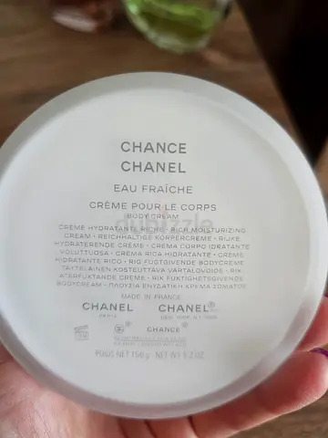 Chanel Chance Eau Fraîche Body Cream 150g - Genuine,New