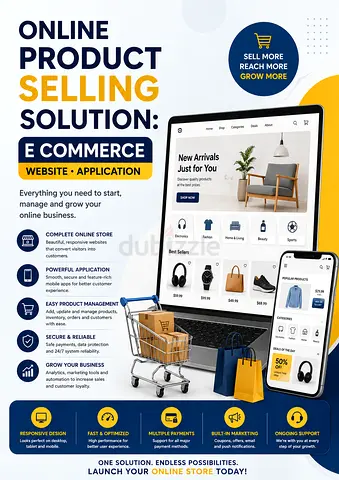 Take your business online and start selling 24/7