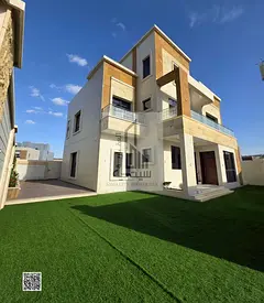 A distinctive villa for rent in Al Zahia, featuring a strategic location close to Sheikh Mohammed Bi